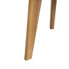 Kumasinova 16"Rustic Premium Acacia Wood Ootdoor Side Table,3-Legged Round End Table for Living Room,Poolside&Porch,Accent Sofa Side Table,Natural - 4 of 4