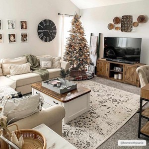 Hauteloom Rectangle Area Rug   Charcoal - 1 of 4