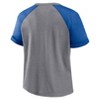  NFL Indianapolis Colts Women's Gray Raglan Scoop T-Shirt - image 3 of 3