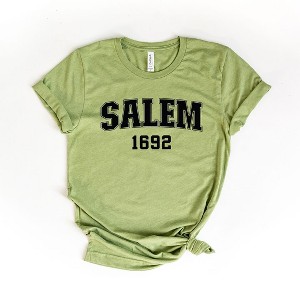 Simply Sage Market Women's Varsity Salem 1692 Short Sleeve Graphic Tee - 1 of 4