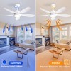 Sofucor 42'' Ceiling Fans with Lights and Remote for Indoor/Outdoor White - 2 of 4
