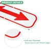 Unique Bargains Aluminum Reflective Outdoor Garden Arrow Sign for Outdoor Lawn Garden 1 Pc - 2 of 4