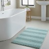 Knightsbridge Stylish And Comfortable All Season Traditional Wide Cut Design Cotton Bath Rug 20" X 30" Natural - 2 of 4