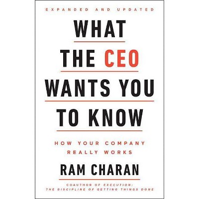 What the CEO Wants You to Know, Expanded and Updated - by  Ram Charan (Hardcover)