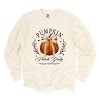 Simply Sage Market Coquette Pumpkin Patch Girly Garment Dyed Long Sleeve - 2 of 4
