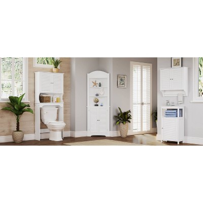 Somerset Bathroom Storage Cabinet White - Riverridge Home : Target