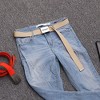 Anna-Kaci Women's Canvas Waist Belt with Metal Buckle - 3 of 4