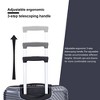 Whisen 3-Piece Set(20/24/28 in.) Luggage Sets Hardshell Lightweight Suitcase with TSA Lock and Two Hooks - 3 of 4