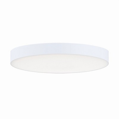 Maxim Lighting Trim 1 - Light Flush Mount in  White
