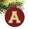 Alma College Primary Logo Wood Christmas Tree Holiday Ornament - 4 of 4