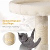 Cat Tree 36 inch Tall Scratching Toy Activity Centre Cat Tower Cat Condo Multi-Level Furniture Scratching Posts for Indoor Cats - 3 of 4