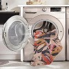 HomeStock Outdoor Washable Seagrove Orange & Cream 3' X 5', Machine Woven with Printed Designs, Coastal - 4 of 4