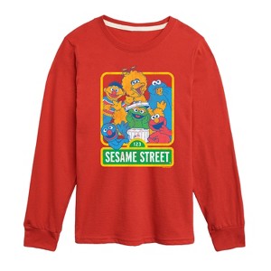 Boys' - Sesame Street - 123 Sesame Street Long Sleeve Graphic T-Shirt - 1 of 3