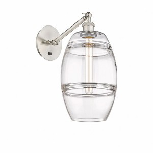 Vaz - 1 Light Arm Adjusts Up and Down Wall Sconce In Industrial Style-9.88 Inches Tall and 8 Inches Wide - 1 of 1