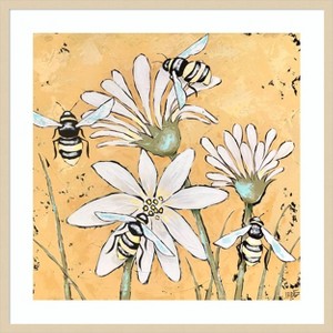 Amanti Art Busy As A Bee II by Jade Reynolds Wood Framed Wall Art Print - 1 of 4