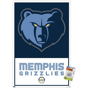 Trends International NBA Memphis Grizzlies - Logo 21 Unframed Wall Poster Prints - 1 of 4