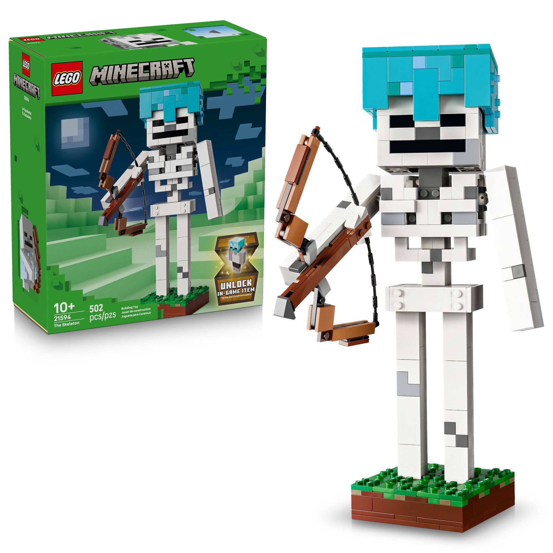 LEGO Minecraft The Skeleton Building Toy 21594