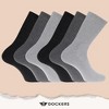 Dockers Men's Socks & Hosiery - 6-Pack Cushioned Athletic & Dress Crew Socks for Men - 4 of 4