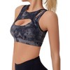DOMETOUR Super Soft Yoga Sports Bra With Four Way Stretchy - 2 of 4