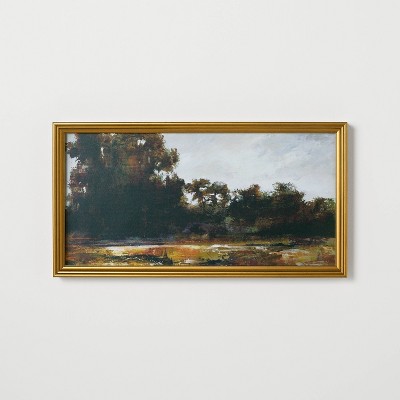 Photo 1 of  Horizontal Landscape Framed Canvas - Threshold&designed with Studio McGee