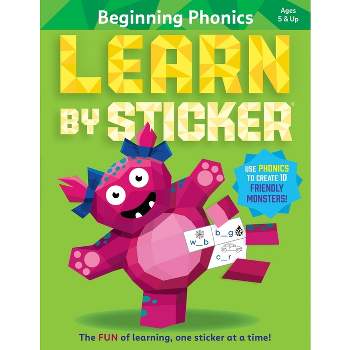 Learn by Sticker: Beginning Phonics - by  Workman Publishing (Paperback)