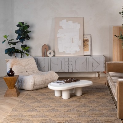 Rug Branch Hogar Abstract Modern Indoor Outdoor Area Rug