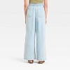 Women's High-Rise Drawstring Wide Leg Relaxed Fit Beach Pants - Universal Thread™ - 2 of 3