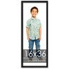 PosterPalooza | Panoramic Classic Modern Grey Frame - UV Acrylic, Foam Board Backing, Hanging Hardware - 2 of 4
