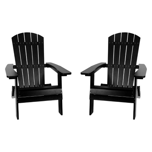 Black resin adirondack cheap chairs