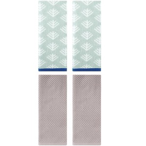 REGALWOVEN 4 Pcs Cotton Bathroom Hand Towels for Home Decor - 1 of 4