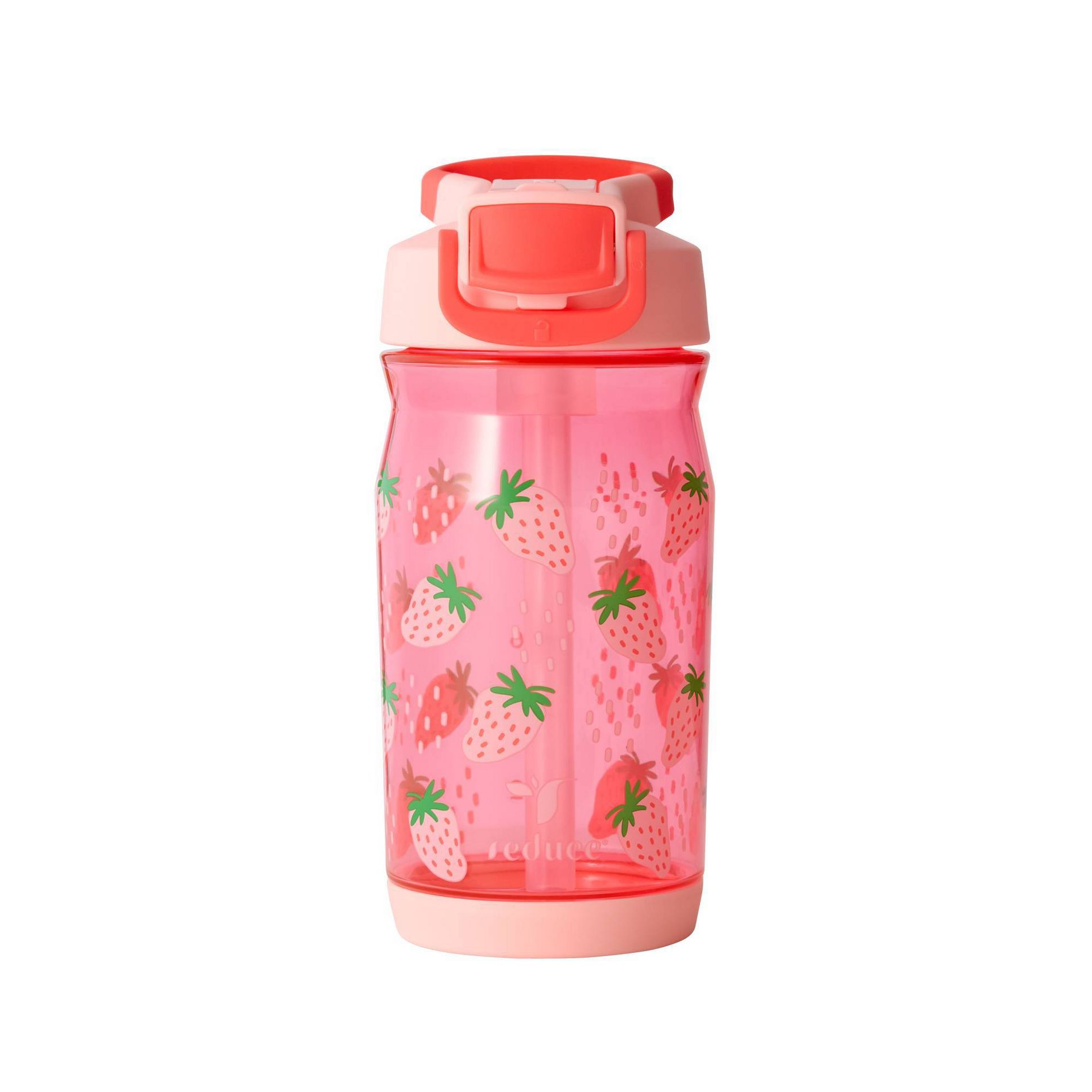 Reduce 14oz Plastic Hydrate Tritan Kids Water Bottle with Straw Lid