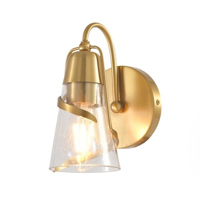 Parrot Uncle Gold Modern 1-Light Wall Sconce Ceiling Light