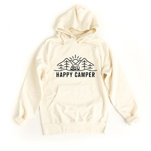 Simply Sage Market Women's Graphic Hoodie Happy Camper Trailer - 1 of 3