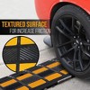 Heavy Duty Curb Ramp Set for Accessibility with Durable Plastic, 2-Piece Kit, Easy to Use - 3 of 4