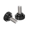Unique Bargains Plastic Threaded Bolt Knurled Clamping Knob Thumb Screws 6 Pcs - 3 of 4