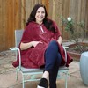 Catalonia Women's Fuzzy Fleece Cardigan, Open Front No Sleeve Shrug, Cozy Hoodie Blanket Shawls Wearable, Valentine’s Day Gift Woman - 3 of 4