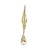 Tree Topper Finial 12.5" Gold Bethlehem Star Tree Topper Christmas Beads  -  Tree Toppers - image 2 of 3