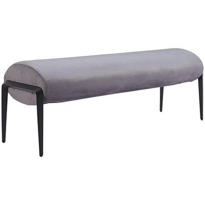Zuo Glatt Bench Gray