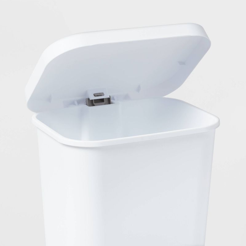 11.9gal Step Trash Can White - Brightroom&#8482;, 4 of 10