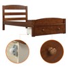 Wood Platform Bed with Headboard and Footboard - 4 of 4