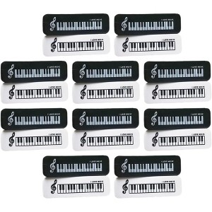 HTUTWOO 20Pcs Music Pencil Stationery Set, Back to School Gift Piano Prizes, Erasers Music Themed Gifts,for Classroom First Day of School Decorations - 1 of 4