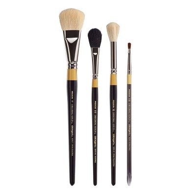 4ct Original Gold Mixed Media Mop Brush Set - Kingart