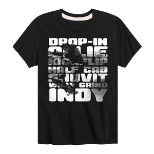 Boys' - Instant Message - Skateboard Tricks Short Sleeve Graphic T-Shirt - 1 of 4