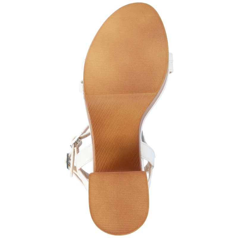 Journee Collection Womens Emerynn Tru Comfort Foam Platform Clog Multi Strap Sandals, 5 of 10