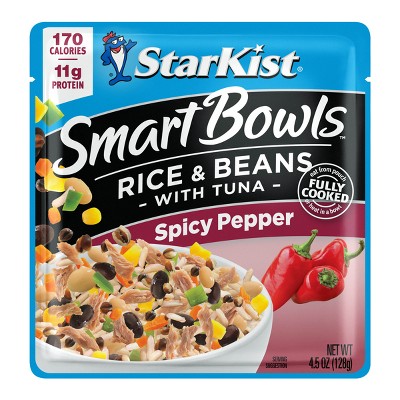 StarKist Smart Bowls Tuna Rice & Beans Spicy Pepper - 4.5oz