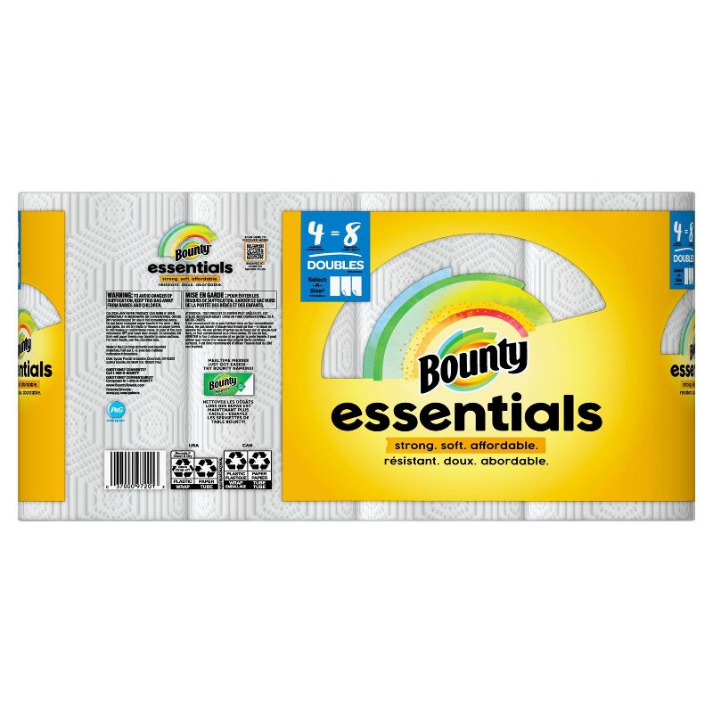Bounty Essentials Select-A-Size Paper Towels, 3 of 16