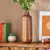 NicBex Aluminum/Ceramic Chisel Flower Vase, Muilt Sizes Short Round Metallic Decorative Vase for Tabletop, Living Room - 3 of 4