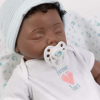 Paradise Galleries Realistic Sleeping Newborn Doll - Forever Yours Angel, 7-Piece Reborn Doll Gift Set with Magnetic Pacifier