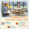 SKRAN 5-Piece Kids Table and Chairs Set with Storage for Art, Craft, Drawing, Playroom, Classroom, Nursery, White - 4 of 4