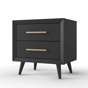 Child Craft Cranbrook Nightstand - Black - 1 of 4